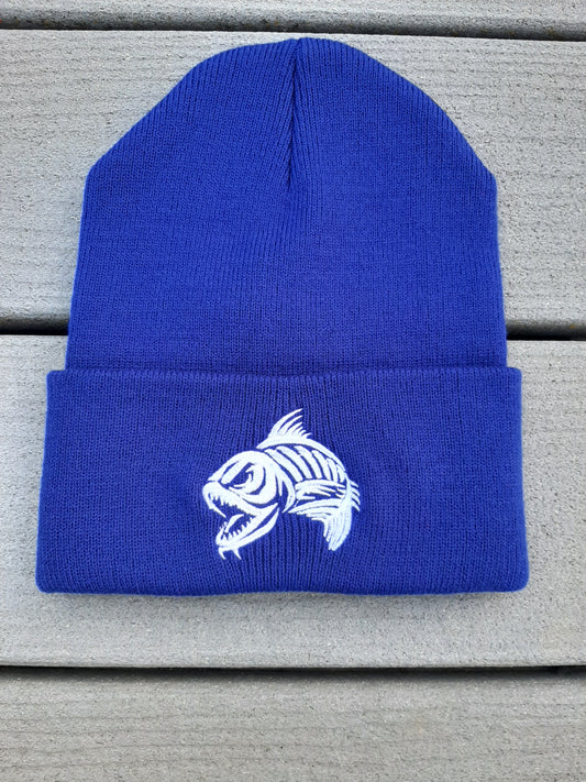 Athletic Royal Knit Beanie With Cuff